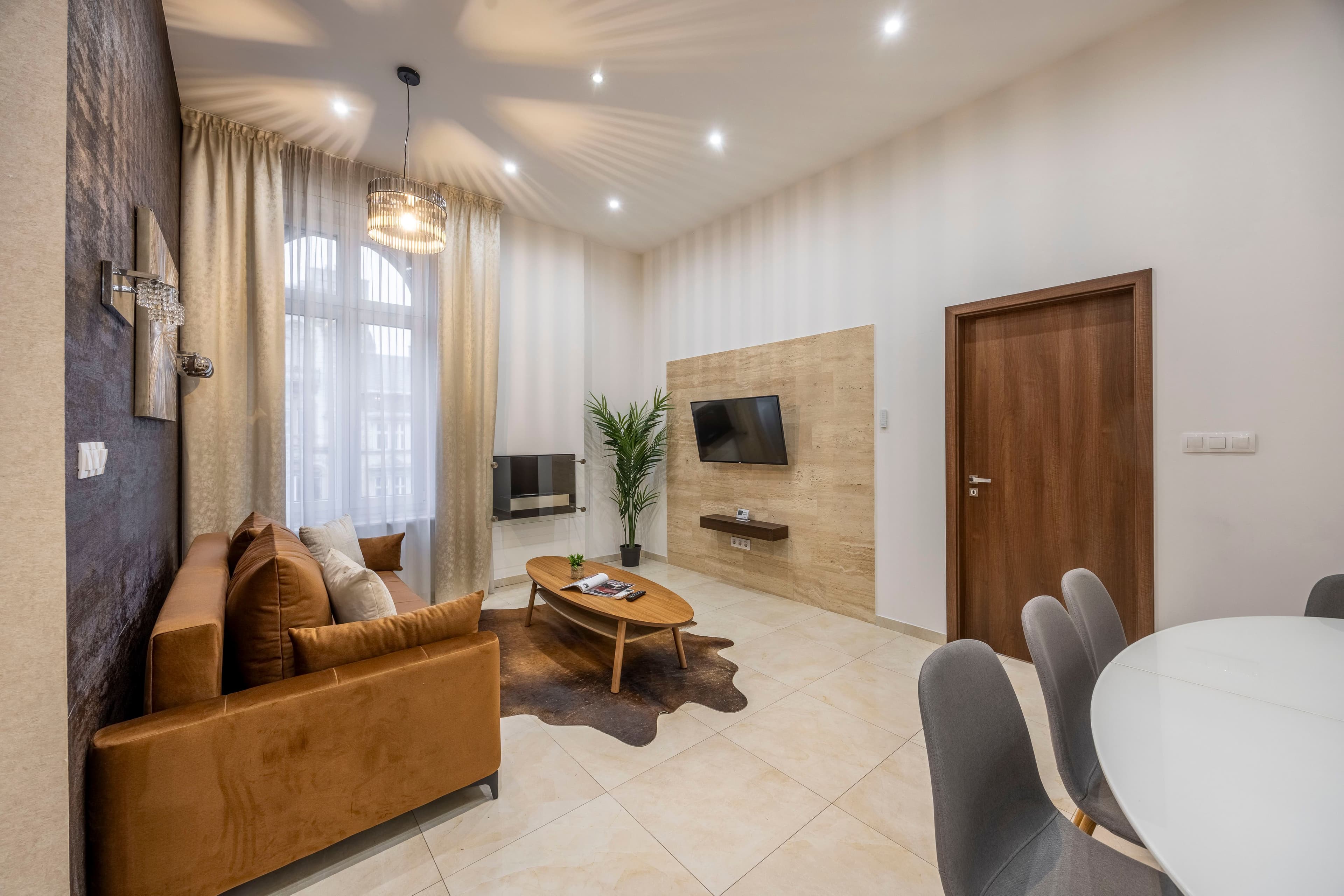 Exclusive apartment with sauna on Teréz boulevard